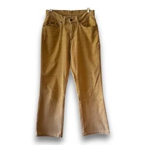 Vintage Riders by Lee Women's Tan Corduroy Pants Waist 32 Rise 10 Inseam 27